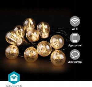 Nedis Nedis WIFILP01F10 inteligentne oświetlenie Inteligentny kinkiet Wi-Fi Czarny 5