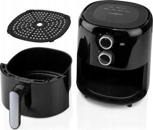 Frytkownica beztłuszczowa Nedis Nedis KAAF130BK frytkownica Pojedyńczy 3 l Autonomiczny 1500 W Frytkownica na gorące powietrze Czarny 8