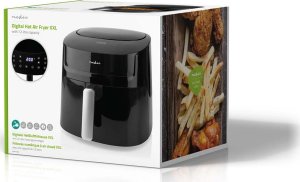 Frytkownica beztłuszczowa Nedis Nedis KAAF170BK frytkownica Pojedyńczy 7,2 l Autonomiczny 1800 W Frytkownica na gorące powietrze Czarny 7