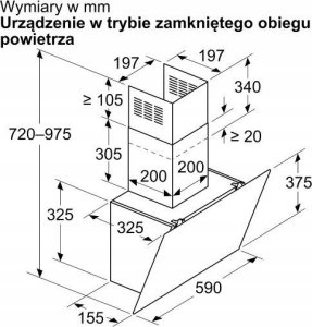 Okap Bosch DWK65DK60 3