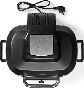 Frytkownica beztłuszczowa Nedis Nedis KAAFG600BK frytkownica Pojedyńczy 6 l Autonomiczny 1660 W Frytkownica na gorące powietrze Czarny 3