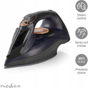 Żelazko Nedis Nedis IRON1000 żelazko Żelazko suche Płyta ceramiczna 2200 W Fioletowy 7