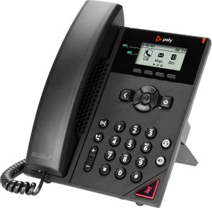 Telefon Poly POLY 2-liniowy telefon IP VVX 150 z obsługą zasilania PoE 2