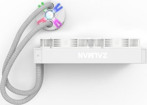 Chłodzenie wodne Zalman Zalman Reserator5 Z24 ARGB WHITE Procesor Chłodnica cieczy all-in-one 12 cm Biały 3