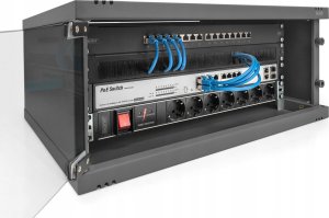 Digitus Digitus DN-38011 stojak 4U Szafa wisząca Czarny 3