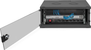 Digitus Digitus DN-38011 stojak 4U Szafa wisząca Czarny 5