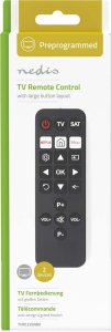 Pilot RTV Nedis Nedis TVRC23SNBK pilot Podczerwień TV Naciśnij przyciski 2