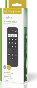 Pilot RTV Nedis Nedis TVRC23SNBK pilot Podczerwień TV Naciśnij przyciski 3