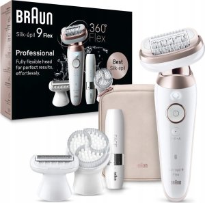 Braun Braun Silk-épil 9 Flex 9-360 3D 40 pęset(y) Różowy, Biały 4