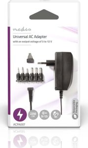 Zasilacz Nedis Nedis ACPA007 adapter zasilający/ inwentor Wewnętrzna 27 W Czarny 6