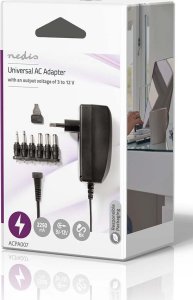 Zasilacz Nedis Nedis ACPA007 adapter zasilający/ inwentor Wewnętrzna 27 W Czarny 7
