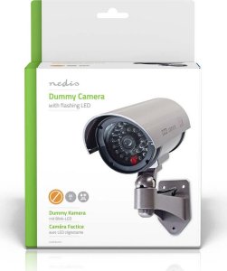 Nedis Nedis DUMCB40GY atrapa kamery bezpieczeństwa Szary Pocisk 5
