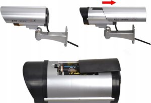 Nedis Nedis DUMCB40GY atrapa kamery bezpieczeństwa Szary Pocisk 9