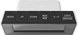 Stacja pogodowa Nedis Nedis WEST404BK cyfrowa stacja meteorologiczna Czarny, Biały 2