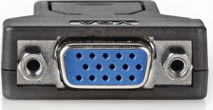 Adapter AV Nedis Nedis CCGB37935BK zmieniacz płci / kabli DisplayPort VGA (D-Sub) Czarny 4