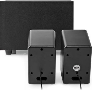 Głośniki komputerowe Nedis CSPR10021BK zestaw głośników 16 W PC Czarny 2.1 kan. 11