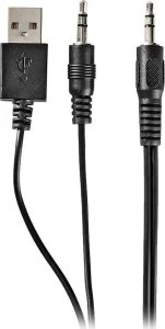 Głośniki komputerowe Nedis CSPR10021BK zestaw głośników 16 W PC Czarny 2.1 kan. 12