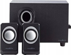Głośniki komputerowe Nedis CSPR10021BK zestaw głośników 16 W PC Czarny 2.1 kan. 15