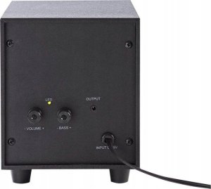 Głośniki komputerowe Nedis CSPR10021BK zestaw głośników 16 W PC Czarny 2.1 kan. 16