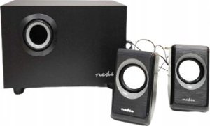 Głośniki komputerowe Nedis CSPR10021BK zestaw głośników 16 W PC Czarny 2.1 kan. 18