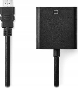 Adapter AV Nedis Nedis CCGB34900BK02 adapter kablowy 0,2 m HDMI Typu A (Standard) VGA (D-Sub) + 3.5mm Czarny 3