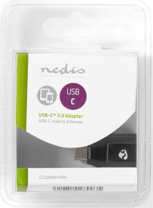 Adapter USB Nedis Nedis CCGB60915BK zmieniacz płci / kabli USB C USB A Czarny 4