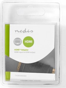 Adapter AV Nedis Nedis CVGB34900BK zmieniacz płci / kabli HDMI Type A (Standard) HDMI Typu A (Standard) Czarny, Złoto 6