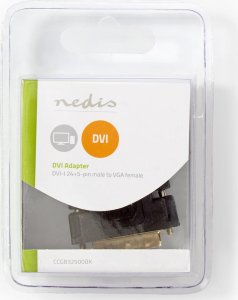 Adapter AV Nedis Nedis CCGB32900BK zmieniacz płci / kabli DVI-I 24+5-Pin VGA Czarny 4