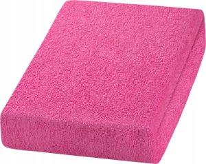 Activeshop Prześcieradło frotte różowe 3