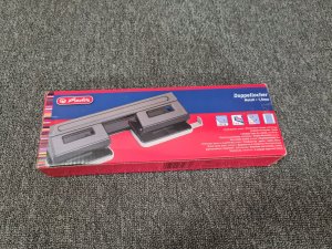 Dziurkacz Herlitz Herlitz 1610880 dziurkacz Niebieski 6