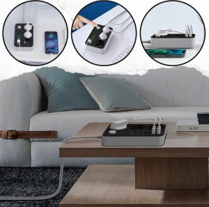 Kabel zasilający ColorWay Colorway CW-CHE36B rozgałęziacz 1,8 m 3 x gniazdo sieciowe Wewnętrzna Czarny, Szary 21