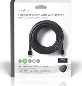 Kabel Nedis Nedis CVBW34000AT100 kabel HDMI 10 m HDMI Typu A (Standard) Antracyt 2