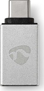 Adapter USB Nedis Nedis CCTB60915AL zmieniacz płci / kabli USB Type-C Male USB A Female Aluminium 1