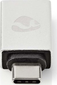 Adapter USB Nedis Nedis CCTB60915AL zmieniacz płci / kabli USB Type-C Male USB A Female Aluminium 2
