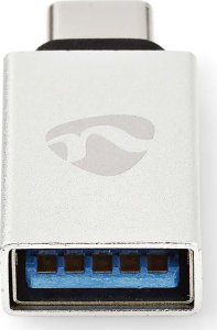 Adapter USB Nedis Nedis CCTB60915AL zmieniacz płci / kabli USB Type-C Male USB A Female Aluminium 3