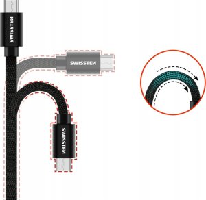 Kabel USB Swissten USB-A - micro-B 1.2 m Srebrny (71522203) 16