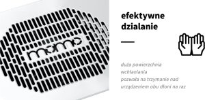 Activeshop Pochłaniacz pyłu do zabudowy Momo S-41 biały 8