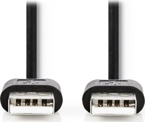 Kabel USB Nedis USB-A - USB-A 3 m Czarny (CCGT60000BK30) 4