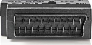Adapter AV Nedis Nedis CVGP31902BK adapter kablowy SCART (21-pin) 3 x RCA + S-Video Czarny 3