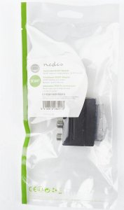 Adapter AV Nedis Nedis CVGP31902BK adapter kablowy SCART (21-pin) 3 x RCA + S-Video Czarny 4