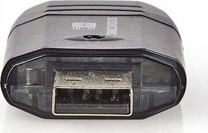 Czytnik Nedis Nedis CRDRU2100BK czytnik kart Czarny 2