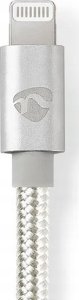Kabel USB Nedis Lightning - USB-C 2 m Srebrny (CCTB39650AL20) 7