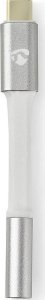 Adapter USB Nedis CCTB65950AL008 USB-C - Jack 3.5mm Biały  (CCTB65950AL008) 3
