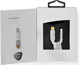Adapter USB Nedis CCTB65950AL008 USB-C - Jack 3.5mm Biały  (CCTB65950AL008) 5