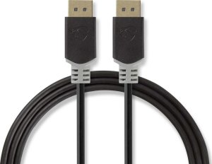Kabel Nedis Nedis CCBW37014AT20 kabel DisplayPort 2 m Antracyt, Szary 1