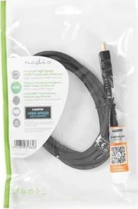 Kabel Nedis Nedis CVGP34050BK10 kabel HDMI 1 m HDMI Typu A (Standard) Czarny 6