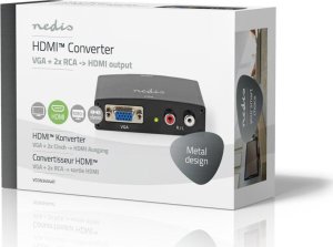 Konwerter Nedis Nedis VCON3454AT konwerter sygnału wideo Pasywny konwerter video 5