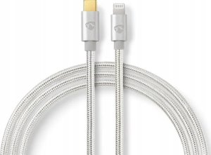 Kabel Nedis Nedis CCTB39650AL10 kabel Lightning 1 m Aluminium 6