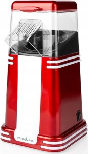 Nedis Nedis FCPC100RD urządzenie do robienia popcornu Czerwony, Biały 4 min 1200 W 3
