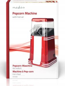 Nedis Nedis FCPC100RD urządzenie do robienia popcornu Czerwony, Biały 4 min 1200 W 7